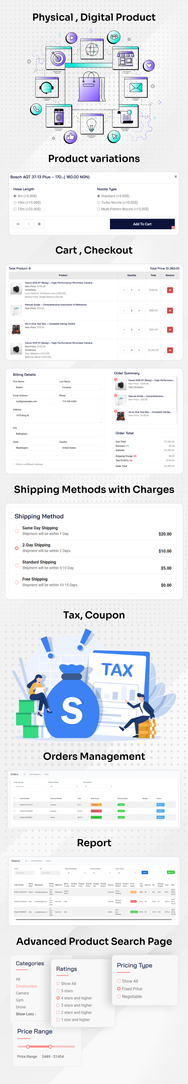 RentEq- Multitenant Multipurpose Rental Website (with Ecommerce) Builder - 18